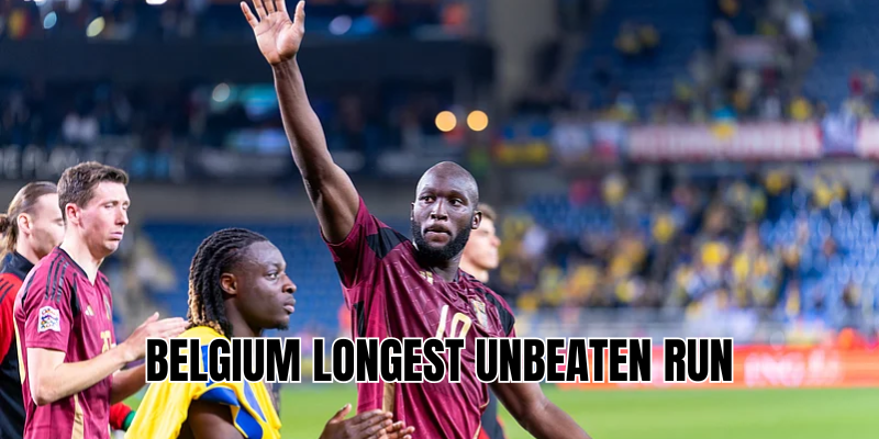 Belgium longest unbeaten run