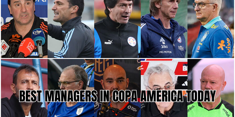 Best managers in Copa America today