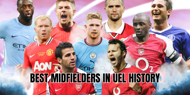 Best midfielders in UEL history
