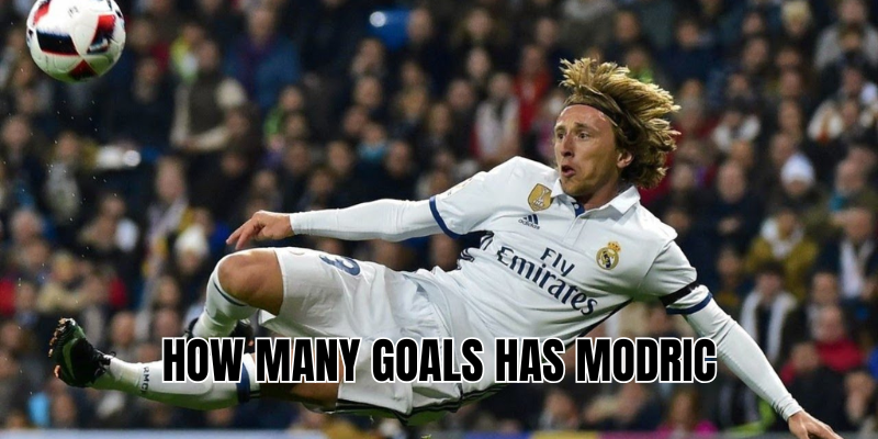 How many goals has Modric