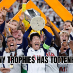 How many trophies has Tottenham won