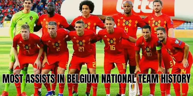 Most assists in Belgium national team history