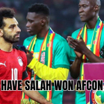 have salah won afcon