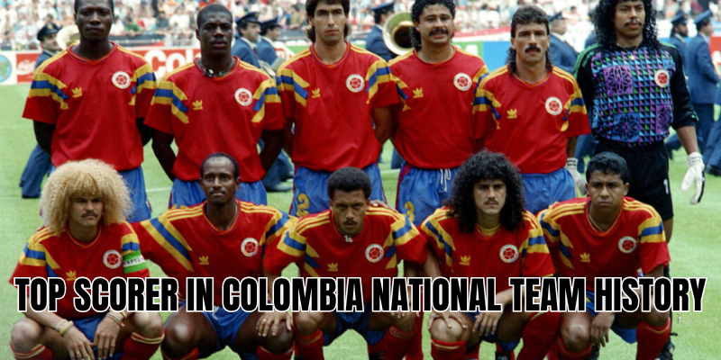 top scorer in Colombia national team history