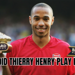 where did Thierry Henry play position